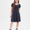 Abito a coste arricciato per bambini