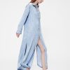 Abito chemisier in denim drappeggiato GapStudio