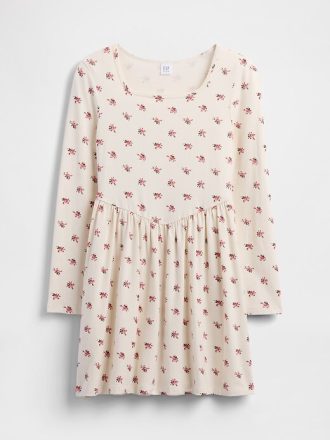 Abito con scollo quadrato per bambini