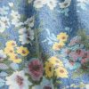 Abito floreale in denim con maniche a sbuffo per bambini Abito floreale in denim con maniche a sbuffo per bambini