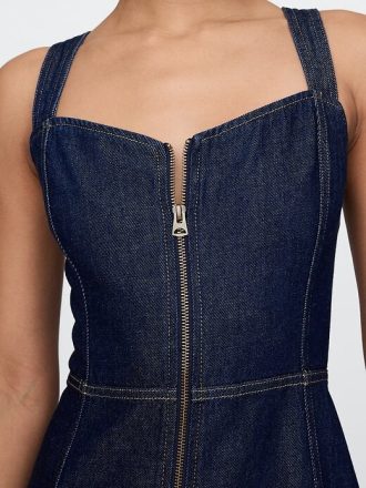 Abito lungo in denim ultra morbido