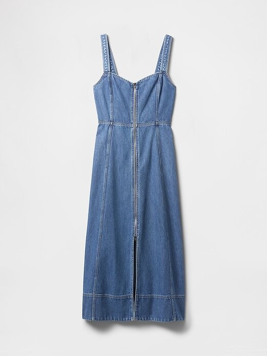 Abito lungo in denim ultra morbido Abito lungo in denim ultra morbido