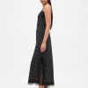 Abito lungo sottoveste con pizzo