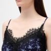 Abito lungo sottoveste con pizzo