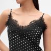 Abito lungo sottoveste con pizzo