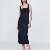 Abito midi aderente in denim Abito midi aderente in denim