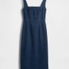Abito midi aderente in denim Abito midi aderente in denim