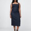 Abito midi aderente in denim Abito midi aderente in denim