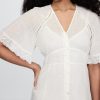 Abito midi con pizzo