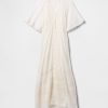 Abito midi con pizzo