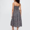 Abito midi con spalline annodate Abito midi con spalline annodate