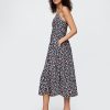 Abito midi con spalline annodate Abito midi con spalline annodate