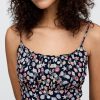 Abito midi con spalline annodate Abito midi con spalline annodate