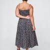 Abito midi con spalline annodate Abito midi con spalline annodate