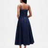 Abito midi in denim Abito midi in denim