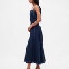 Abito midi in denim Abito midi in denim