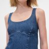 Abito midi in denim Abito midi in denim