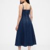 Abito midi in denim Abito midi in denim