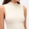 Abito midi in maglia a coste