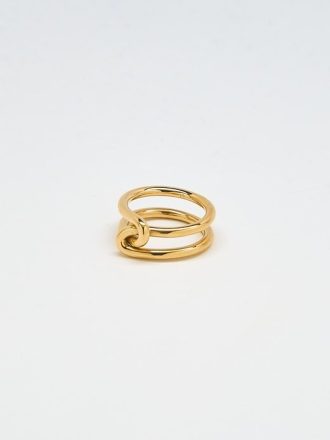 Anello doppio nodo in oro Anello doppio nodo in oro
