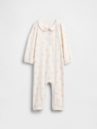 Baby Softspun Pointelle Costume intero senza piedi