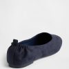 Ballerine in pelle scamosciata vegana