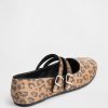 Ballerine leopardate con doppio cinturino