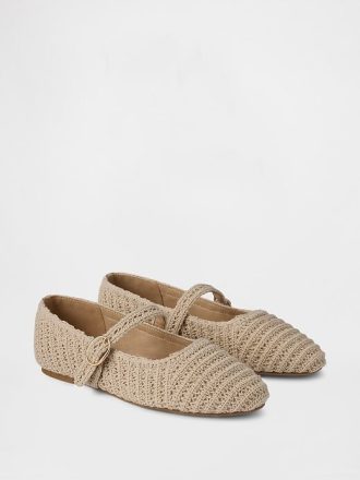 Ballerine Mary Jane all’uncinetto per bambini