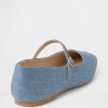 Ballerine Mary Jane in denim