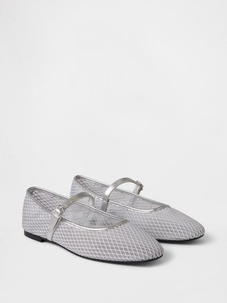 Ballerine Mary Jane in rete