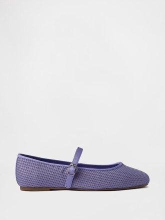 Ballerine Mary Jane in rete per bambini