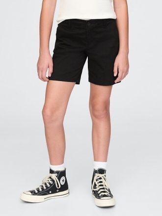 Bermuda da uniforme a vita media per bambini