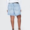 Bermuda in denim larghi anni ’90 a vita media da 8″ Bermuda in denim larghi anni ’90 a vita media da 8″