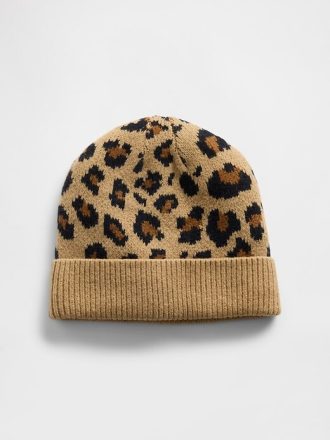 Berretto leopardato CashSoft per bambini Berretto leopardato CashSoft per bambini
