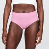 Bikini a vita alta in cotone elasticizzato biologico