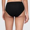 Bikini a vita alta in cotone elasticizzato biologico