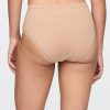 Bikini a vita alta in cotone elasticizzato biologico Bikini a vita alta in cotone elasticizzato biologico