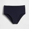 Bikini a vita alta in cotone elasticizzato biologico Bikini a vita alta in cotone elasticizzato biologico