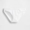 Bikini con logo in cotone elasticizzato biologico Bikini con logo in cotone elasticizzato biologico