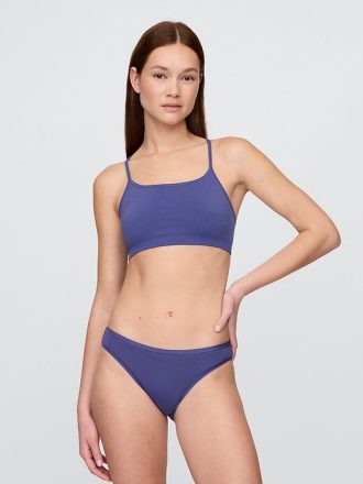 Bikini in cotone elasticizzato biologico
