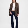 Blazer oversize in misto lana