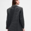 Blazer oversize in misto lana