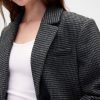 Blazer oversize in misto lana