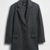 Blazer oversize in misto lana