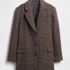 Blazer oversize in misto lana