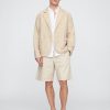 Blazer rilassato in lino e cotone Blazer rilassato in lino e cotone