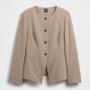 Blazer senza colletto Blazer senza colletto