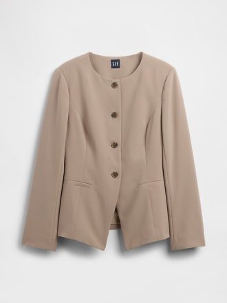Blazer senza colletto