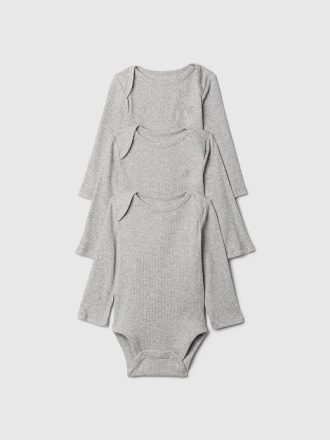 Body a costine Baby First Favorites (confezione da 3)