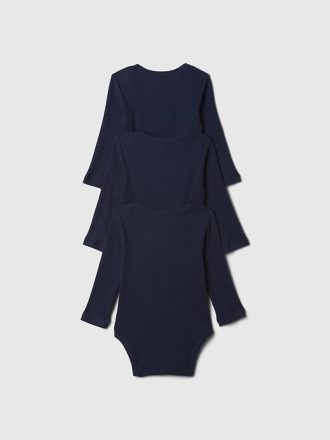 Body a costine Baby First Favorites (confezione da 3)